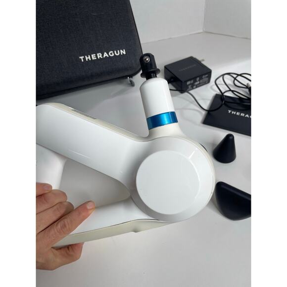 FOR PARTS Theragun Elite Percussion Therapy Massage Gun - White - Picture 4 of 6